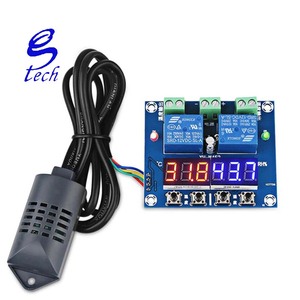 High quality XH-M452 High Precision 12V 10A Digital LED Dual Output <strong>Temperature</strong> and Humidity <strong>Controller</strong> <strong>Module</strong> XH-M452 - Product Image 1