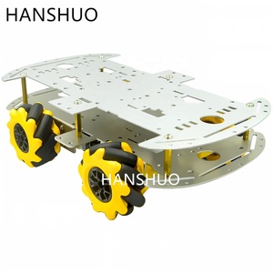 Mecanum Wheel Omni direktion ales Roboter-Auto-Chassis-Kit mit 4-teiligem TT-Motor für Arduino für Raspberry Pi DIY-Spielzeug teile