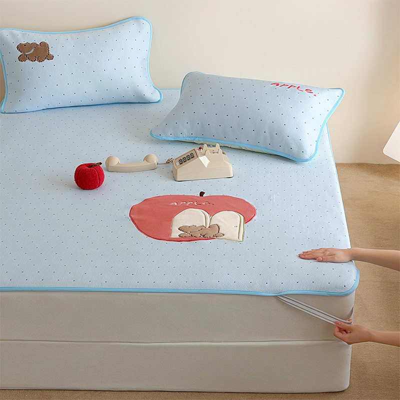 Broderie appliquée PE - Chiot pomme - Style drap de lit