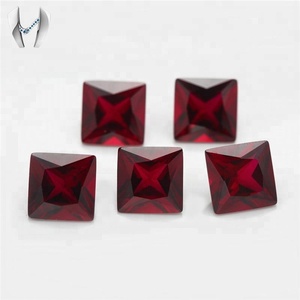 Güvercin kan kırmızı yakut Lab yetiştirilen yakut prenses kesim yakut taş fiyat Gram başına gevşek taşlar - Product Image 5