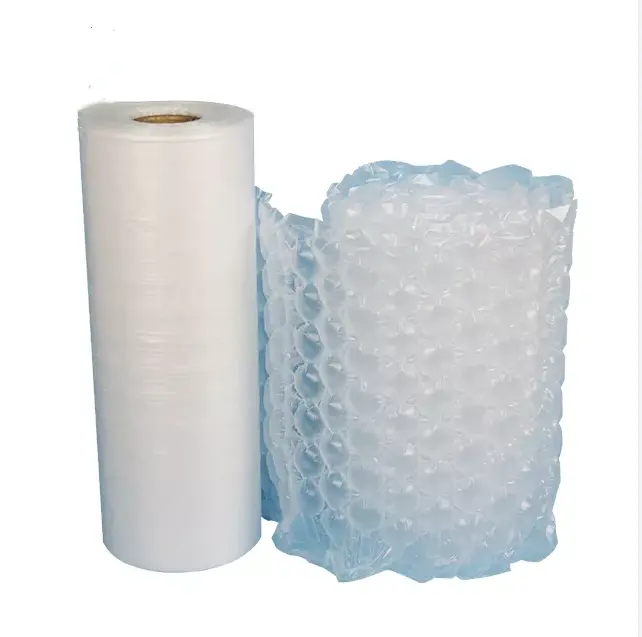 Envoltório de bolhas saco de ar, rolo de saco de ar protetor, almofadas de ar, rolo de espuma, embalagem de rolo
