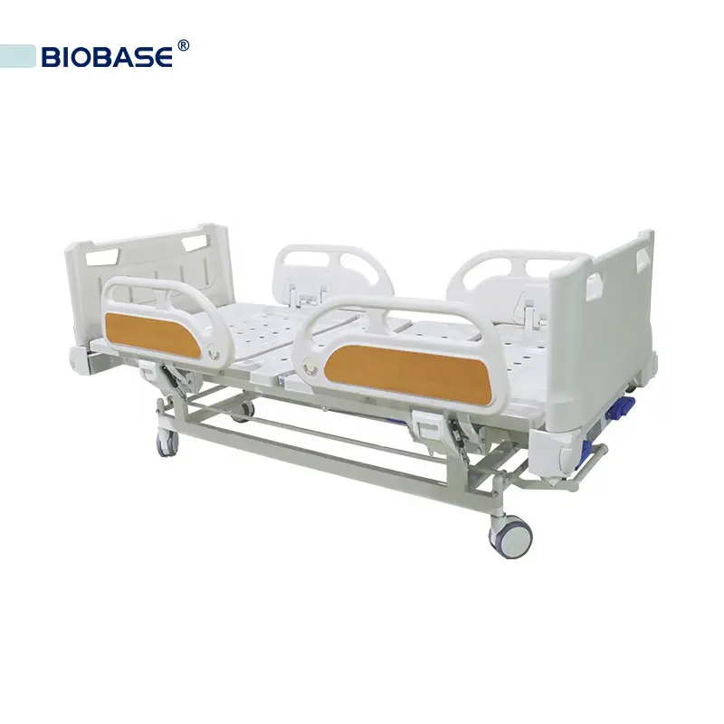 Biobase r Double-Crank Hospital Bed with Electrostatic Spray Surface, Anti-Corrosion, Easy to Clean