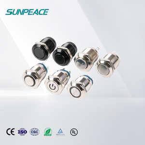12mm Stainless Steel Mini Momentary <strong>Illuminated</strong> <strong>Push</strong> <strong>Button</strong> LED 2 4 Pin 1NO Waterproof IP67 Metal <strong>Push</strong> <strong>Button</strong> Switch with Light - Product Image 3