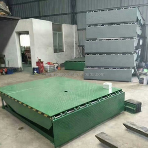 Nivelador de muelle de estructura plegable con gran capacidad de carga pesada para embarque de vehículos