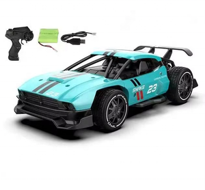 New 1:<strong>24</strong> <strong>Wireless</strong> Rc Race Car Simulation Racing Car Model 2.4G Light-up <strong>Toy</strong> 4WD Drift <strong>Toy</strong> Car - Product Image 2