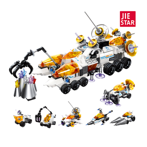 JIESTARTOYSスペースマーズリサーチシャトルスペースシャトルおもちゃビルディングキット、マーズローバーと宇宙飛行士ミニフィギュアトップSTEMおもちゃ - Product Image 1