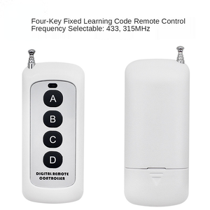 Interruttore telecomando a lunga distanza EV1527 senza fili con 4 pulsanti 315/433MHz per porta elettrica e Garage tastiera in silicone - Product Image 6