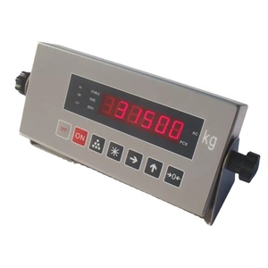 Indicatore di pesatura elettronico in acciaio inossidabile indicatore di visualizzazione della bilancia digitale per bilancia da pavimento a piattaforma LED - Product Image 2