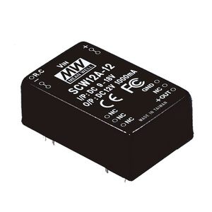 MEAN WELL SCW12A-05, EMI Filter, 9-18V <strong>Input</strong>, 5V/12W <strong>Output</strong>, <strong>DC</strong>-<strong>DC</strong> Converter, Industrial &amp; Instrumentation Applications - Product Image 2
