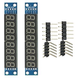 MAX7219 LED-Modul 8-stellige digitale LED-Anzeige 7-Segment-Röhre Kompatibel mit Arduin MCU Raspberry Pi 51/AVR/STM32-Zeichen