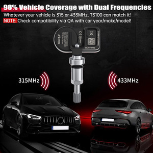 Westbay universale Tpms sensore 1 per auto utensile gratuito 433mhz + 315mhz programmazione TPMS calibro sensore del sistema di monitoraggio della pressione dei pneumatici
