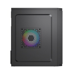 M-ATX Dual USB RGB <strong>Computer</strong> Gaming <strong>Case</strong> with HD Audio Office Style PC <strong>Case</strong> for Gamers and Office Use - Product Image 3