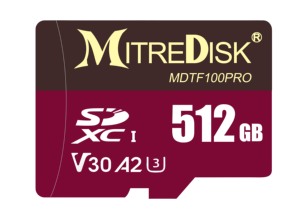 Trans-flash TF Thẻ nhớ <span class=keywords><strong>Micro</strong></span> an toàn kỹ thuật số <span class=keywords><strong>SD</strong></span> SDXC chuyên nghiệp máy ảnh video siêu cực Pro tốc độ mdtf100pro - Product Image 3