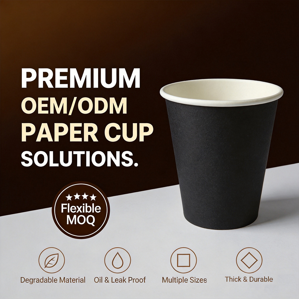 Single wall paper cups