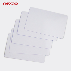 Nexqo迷你标签白色塑料聚氯乙烯卡，带NFC/射频识别芯片空白可打印商务酒店钥匙门禁卡 - Product Image 2