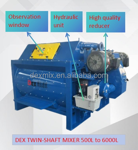 Ikiz şaft yatay JS3000 3m3 beton karıştırıcı - Product Image 3