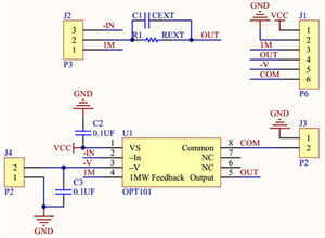OPT101ライトアナログ光強度センサーモジュールシングルチップ光電ダイオード14KHz CJMCU-101 - Product Image 4