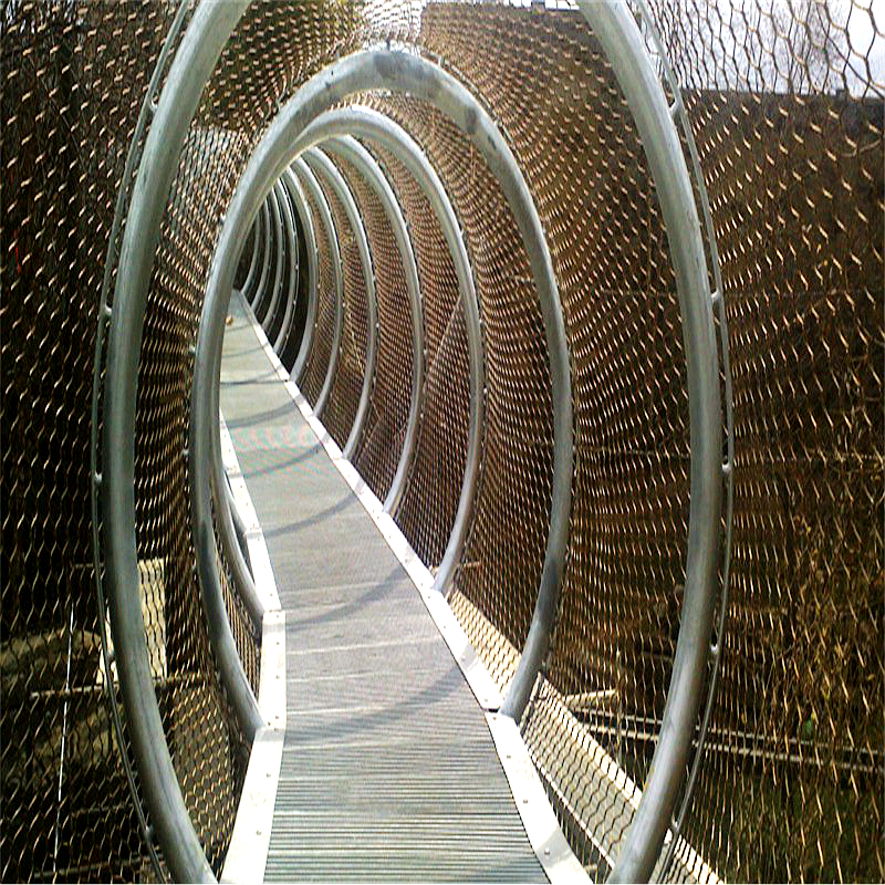 Zoo animal safety protection stainless steel rope mesh