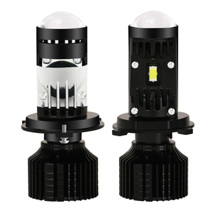 Sunshiny 1.5 ''Bi LED Y10Max H4 H7 LEDミニプロジェクターレンズ80W 16000LM LEDヘッドライトプロジェクター電球ミニBi LEDレンズ電球デザイン - Product Image 1