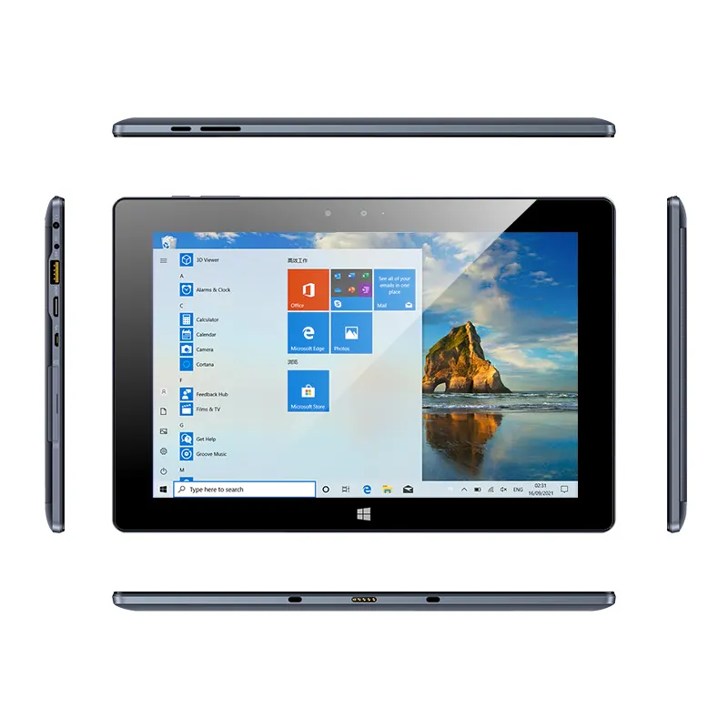 10.1 Inch 4 + 64Gb Rom Oem Windows10 Tabletten Met 6400Mah Batterij Win Pad Tablet Pc