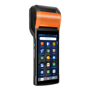 Android Mobile Pos <strong>Billing</strong> Machine Thermal Receipt 2g Ram and 16g Rom Portable Cashless All in One Pos Sunmi V2