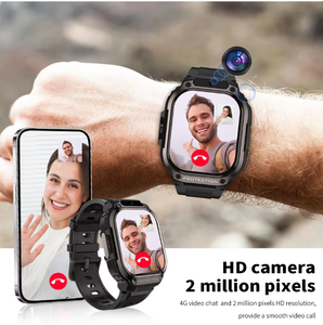 Không Thấm Nước Chất Lượng Cao HD Máy Ảnh 4G Video Trò Chuyện GPS Navigation Google Thông Minh Đồng Hồ Trong Xây Dựng Loa Đồng Hồ Với Trò Chơi Quay Số Cửa Hàng - Product Image 5