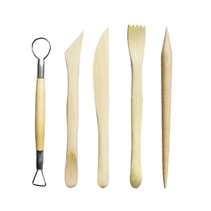 Xinbowen 51 Pcs Tools Set Wooden Handle Sculpture Polymer <strong>Clay</strong> Cutters Tools, Tools Polymer <strong>Clay</strong> - Product Image 5