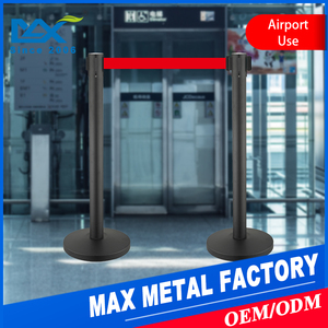 空港での群衆制御のための引き込み式2 Mキューベルト交通障壁 - Product Image 4