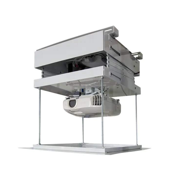 Elevador de proyector motorizado, soporte universal para proyector doméstico, venta directa del fabricante