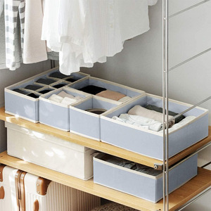 A 12-Piece Storage Box Set for Organizing Towels Socks and Underwear Solving Clutter <strong>Problems</strong> and Meeting Family Storage Needs - Product Image 3