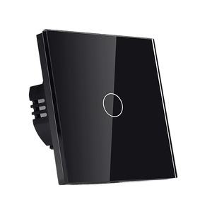 智能家居用传感器开关1组2路电容式欧盟标准壁灯触摸开关 - Product Image 1