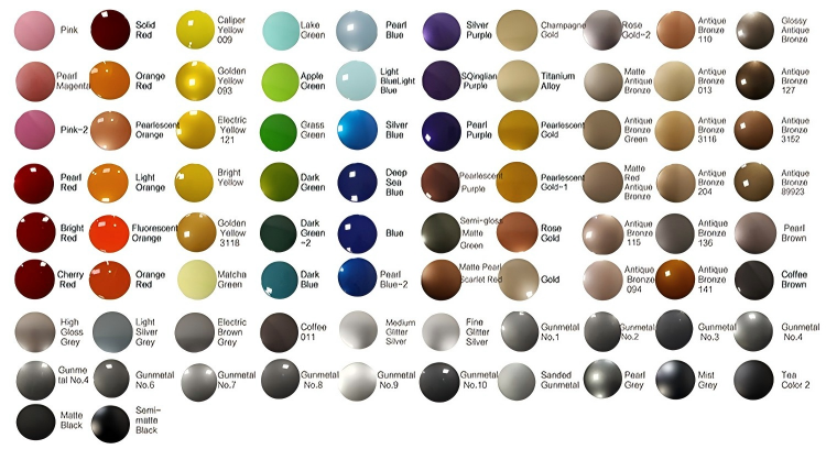 สีที่ปรับแต่งได้