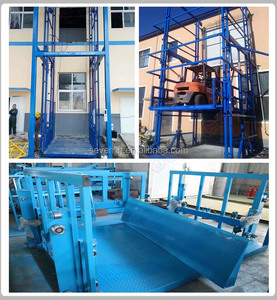 Goods Vertical Warehouse Hydraulic Freight Vertical Elevator Lift Platform Elevators Cargo Prices for <strong>Loading</strong> and Unloading - Product Image 4