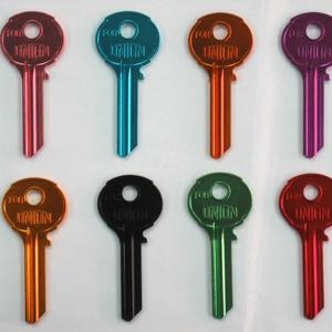 Titanium <strong>Key</strong> Ultralight Unbendable Colours <strong>Key</strong> Blank UNI3 <strong>Key</strong> Blank for UNION Lock