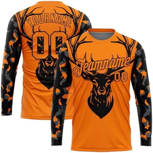 Orange Baie Camouflage Noir