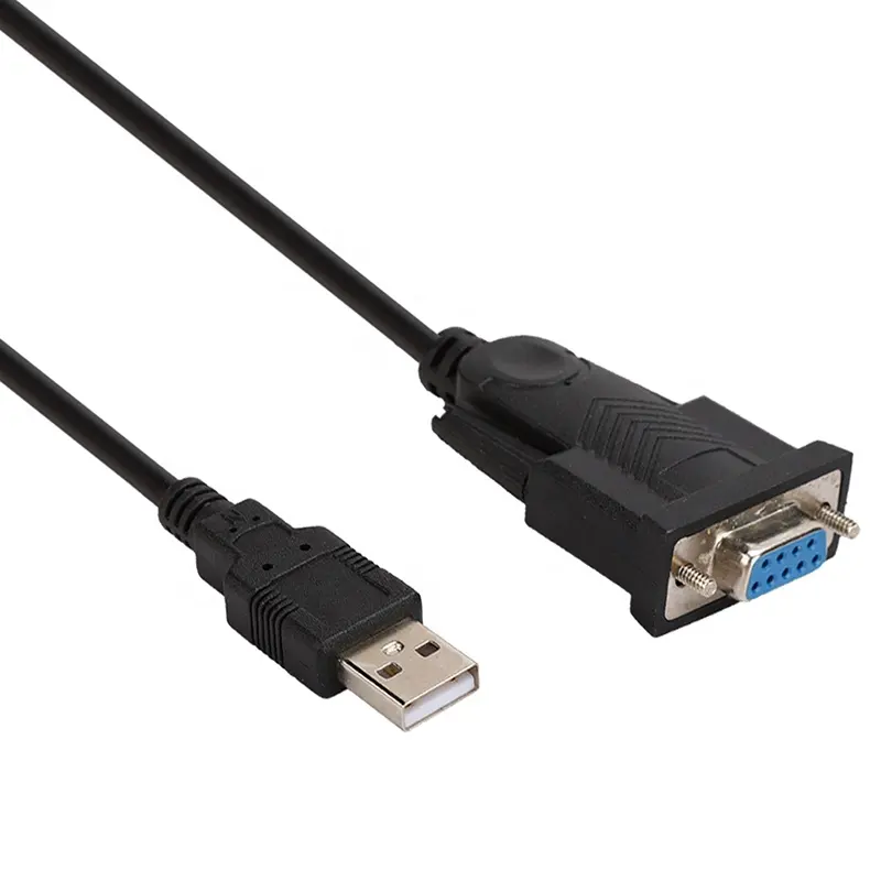Xput USB USB-A To DB9 RS-232 RS232 9-Pin dişi sürücü seri arabirim adaptörü adaptörü USB 2.0 RS232 kablo sürücüsü