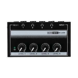 レコーディングスタジオ4チャンネルモニタリングヘッドフォン効果アンプディストリビューター - Product Image 1