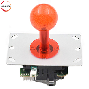 5V oyun salonu oyun makinesi aksesuarları çok renkli LED aydınlatmalı kristal oyun Joystick jetonlu oyunlar için ışıkları ile - Product Image 3