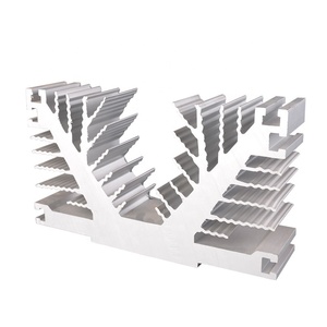 Aluminium <strong>Heatsink</strong> 6063 T5 Customized Aluminium Profile <strong>Heatsink</strong> for Radiator Cooling System