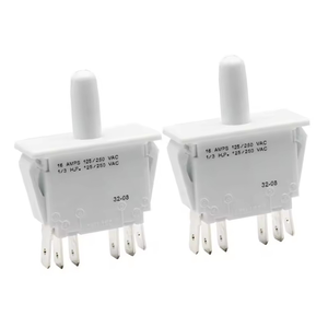 DPDT Push-Pull 6 PIN interblocco doppio passaggio interruttore di chiusura porta doppio palo interruttore porta scorrevole per macchina da gioco - Product Image 1