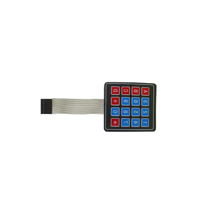 Venta caliente 16 teclas interruptor de membrana teclado 4x4 matriz teclado Panel de Control para Kit electrónico DIY - Product Image 1