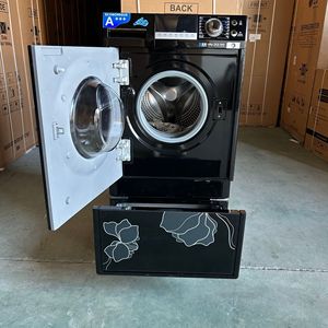 Silent Frontlader-Unter leg scheibe mit fortschritt licher deutscher Steuerung 15 Wasch programme, LED-Anzeige, Schubladen design und Frequenz umwandlung - Product Image 5