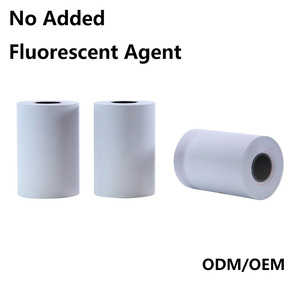 工厂收据热加工纸卷，用于现金卷3-1/8x230ft 100% 木浆终端纸卷 - Product Image 3
