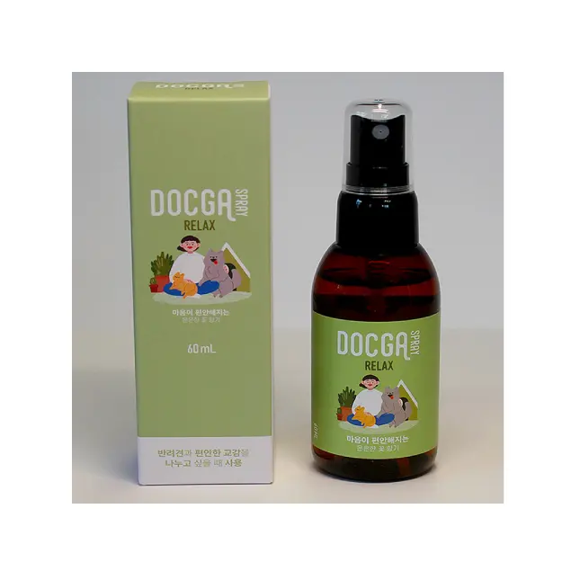 DOCGA stabilità emotiva formazione Spray per cani aromaterapia Spray nasale per il rilassamento del cane Spray