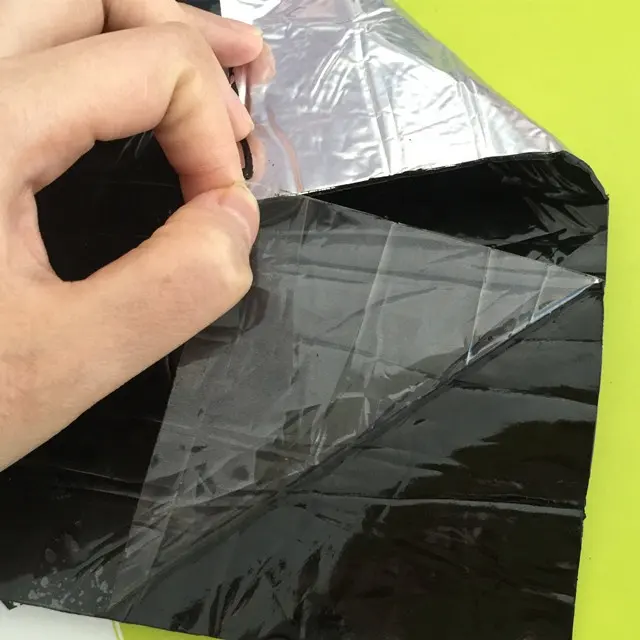 Self adhesive Bitumen sheet membrane for rooftop waterproofing