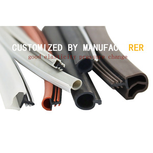 Customized Profile Waterproof, Fireproof and Sound Insulation Extruded Silicone Rubber <strong>EPDM</strong> PVC Door and Window Sealing Strip - Product Image 6