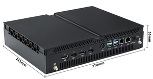 Intel Core I9ゲームミニPC LEDバックライト付き64 GB DDR5 RAM MSATA SSD DP HDデュアル4Kディスプレイタイプ-C 1 LAN - Product Image 3