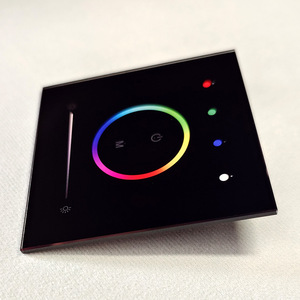 Pantalla de seda con teclado táctil inteligente, cristal estampado con pantalla de seda negra - Product Image 2