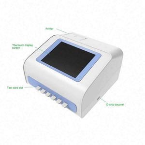 2023 yeni 21 öğe 6 kanal progesteron Test makinesi Vet floresan Immunoassay analizörü - Product Image 1