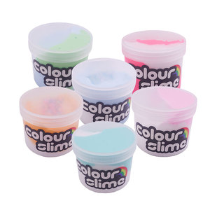 Profesyonel sınıf benzersiz Mix balçık ve örnek seti grup etkinliği için harika eğlenceli Playdough ve balçık oyunları paketi